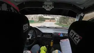 Rallye de la vienne 2025 ES4 B.Perrinaud / M.Perrinaud 106 A5