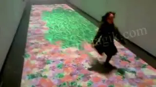 virtual graphic floor sample