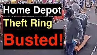 Home depot theft ring busted!