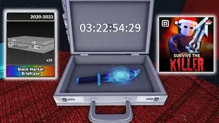 [HUGE] Black Market Briefcase Unboxing / Survive The Killer / Winter Update 2024