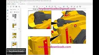 CAT CL210 Operation Manual Load Haul Dump SN BA200567