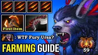 BATTLEFURY CARRY URSA BUILD IS VIABLE AGAIN IN 2021 - Ursa Carry Guide - Immortal Smurf - Dota 2
