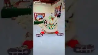 Merry Christmas lion dance 2020.