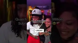 QUAN HIT 1 MILLION SUBSCRIBERS!