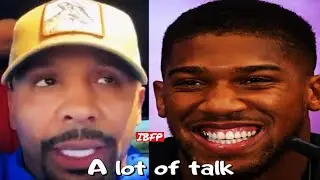 Andre Ward gets his card pulled by Anthony Joshua