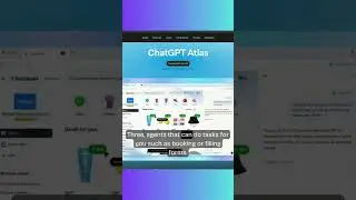 Новый ChatGPT Atlas: переломный момент или копия Brave/Comet? #шорты