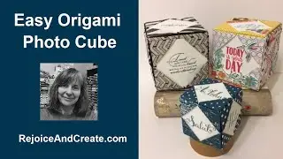 Easy Origami Photo Cube Tutorial