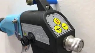 Electrostatic liquid painting gun