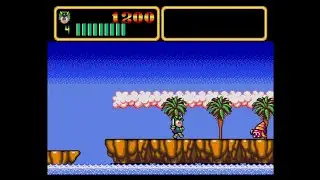SEGA Mega Drive Classics PS4: Wonderboy III: Monster Lair (Stage 1) Gameplay