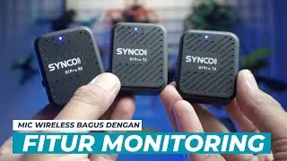 ADA FITUR IN-EAR MONITORING | Mic Wireless Bagus Buat Smartphone & Kamera, Review Synco G1A2 Pro