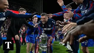 LIVE: Crystal Palace Parade FA Cup Trophy