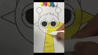 #Sprunki #ColoringForKids #CuteDrawing #ArtShorts #FunForKids #DrawingVideo #HappyPaint