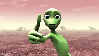 bicho verde dan&ccedil;ando kkkkkkk
