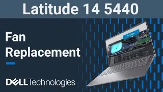 Dell Latitude 14 5440 | Jak wymienić wentylator