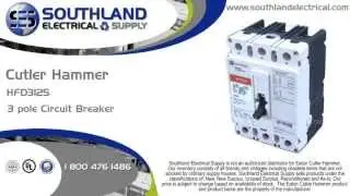 Eaton Cutler Hammer HFD3125, 125 Amp, 3 Pole Circuit Breaker