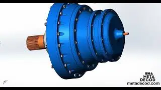 Custom design service for a three-stage gearbox
