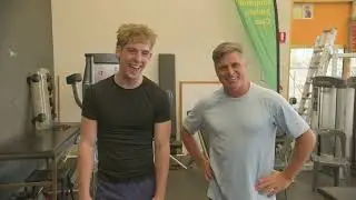 Crash Test Crawf: Shane Crawford takes on a 19 year old 100m sprinter