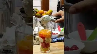 🍧 Fruity Sundae 🍧#sundae #icecream #ice #fruit #vanilla #ytshorts #reels #tiktok #tasty #jazz #yt