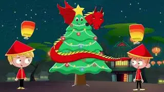 O Christmas Tree in Irish ( A Chrann Nollag ) | Irish Christmas Song for Kids | Bongo Bongo TV