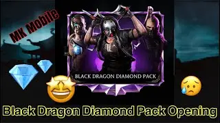 MK Mobile Black Dragon Diamond Pack Opening  Mortal Kombat Mobile Black Dragon Diamond Pack Opening