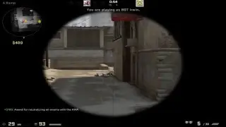 CSGO SICK SHOT WHILE STUNNED