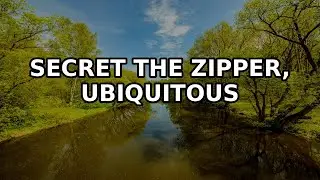 The zipper, a ubiquitous invention, has a microscopic secret that