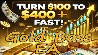 🔥 Turn $100 into $400+ FAST! 💰 Gold Boss EA Backtest Results Will Shock You! 🚀