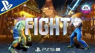 Street Fighter 6 (PS5 - Pro) Blanka vs Guile - 4K 60FPS HDR Gameplay