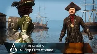 Assassin's Creed: Liberation - Side Memories - All Ship Crew Missions