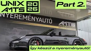 UNIX-AMTS 2026 Nyerem&eacute;ny Aut&oacute; Felk&eacute;sz&iacute;t&eacute;s! Part 2. - Mehet a pol&iacute;roz&aacute;s, kicsit tudom&aacute;nyosan!
