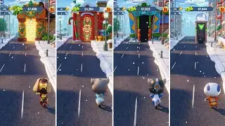 Talking Tom Gold Run: Iron Ben,Football Tom,Astronaut Tom,Kung Fu Hank (Android/iOS) Gameplay