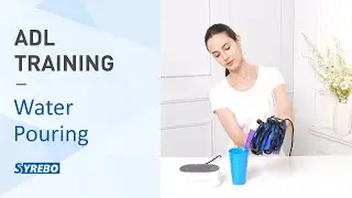 Water Pouring Exercises with SYREBO&reg; Soft Robotic Hand Rehabilitation Glove