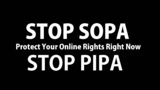 SOPA Blackout