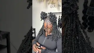 Do you prefer handmade or crochet locs? #shorts #crochetlocs #distressedlocs