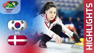 KOREA v DENMARK - Round robin - World Mixed Doubles Curling Championship 2023