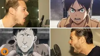 Synchro-Rolle bei Attack on Titan & Interview mit Eren Jäger Sprecher Max Felder (Re-Upload)