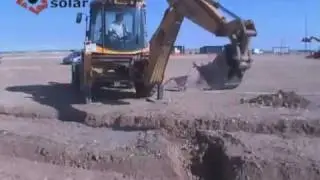 MECASOLAR estructuras fijas: Cimentaci&oacute;n