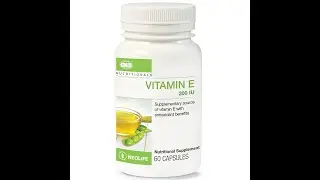 NeoLife Gnld Vitamin E Natural Food Supplement, Healthy Blood Circulation Capsules - Gnld Products