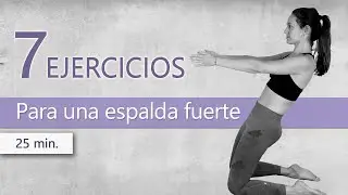 7 EJERCICIOS para una ESPALDA SANA, ejercicios para todos los días