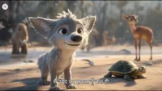 नन्हा भेड़िया और आग वाला जंगल |Hindi Kids Story | Bacho Ki Kahani | Animal Story | Kids Smile