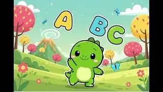 ABC Song for Kids 🦖 | Learn the Alphabet with Stompie | A&ndash;Z Phonics for Toddlers