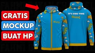 Jaket parasut keren | Cara bikin desain jaket di HP