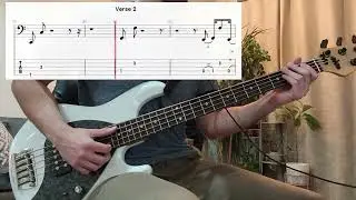 LISA - Born Again (Bass Only) (Play Along Tabs In Video) feat. Doja Cat & RAYE