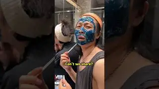 Hard Wax as a Face Mask