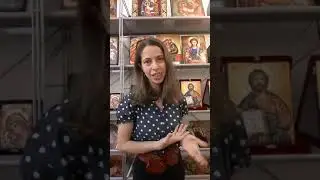 Le icone sacre dipinte con acrilico
