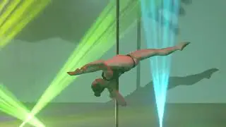 2nd place Art Amateur - Maria Dzierżanowska (Poland). FUSION POLE CHAMPIONSHIP LATVIA 2025
