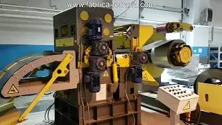 Пресс координатно-пробивной, симметричный, кассетного типа. Coil fed punching machine.
