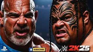 Goldberg vs Umaga | Battle of the Beasts | WWE 2K25 Dream Match