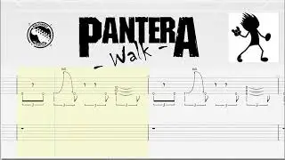 Pantera &ndash; Walk Guitar Tablature | Heavy Groove Metal Riff (Drop D)