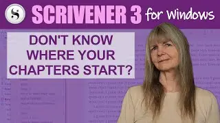 Scrivener 3 for Windows: Easy Chapters After Drafting